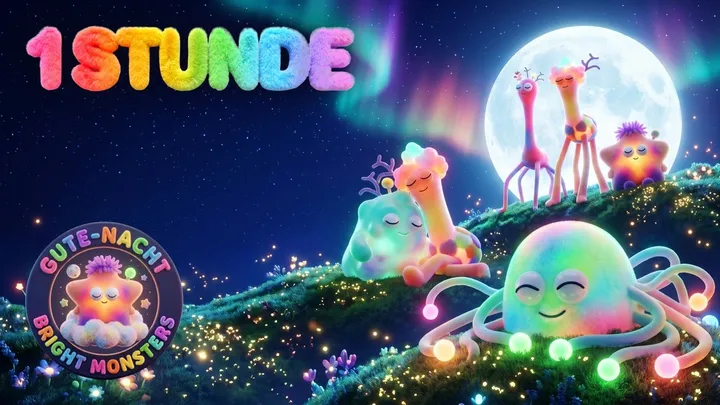 1 Stunde ruhige Gute-Nacht-Geschichten 😴 Sanfte Bilder und Musik zum Einschlafen 💤